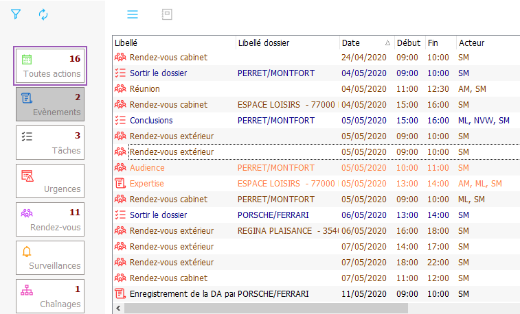 Alertes-planning